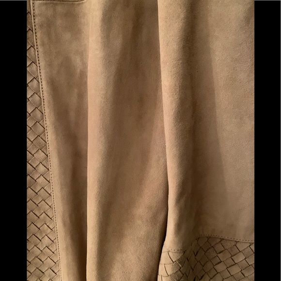Adrienne Vittadini Suede Jacket Made In Italy. - Picture 4 of 12